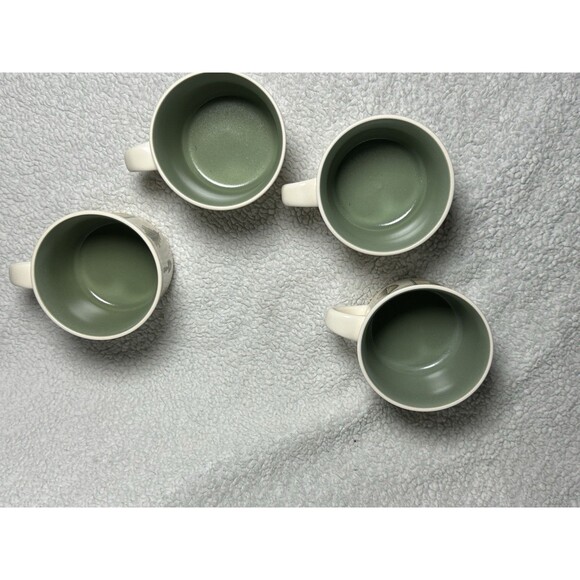 Pfaltzgraff Naturewood Portfolio Stoneware 2 3/4" Mug Soup Cup Set Of 4 - Picture 2 of 7